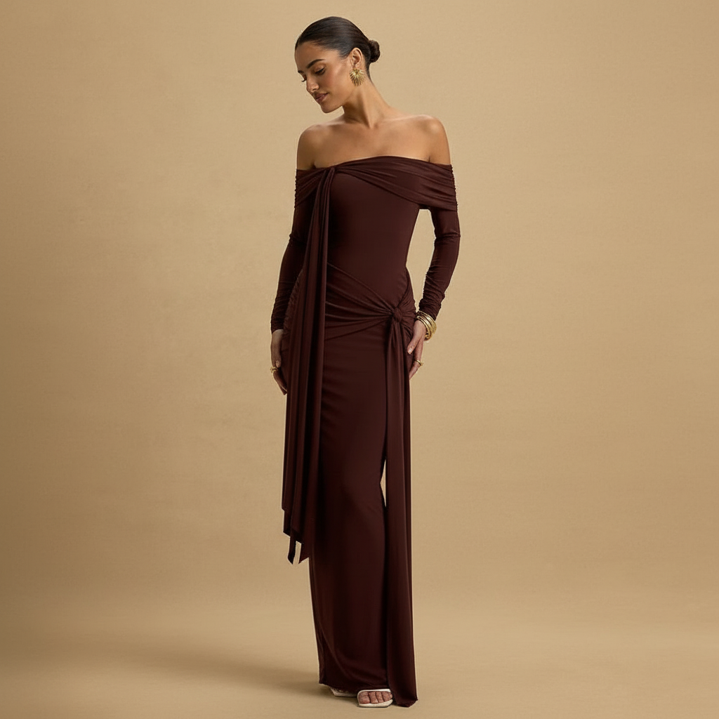 Strapless Maxi Φόρεμα