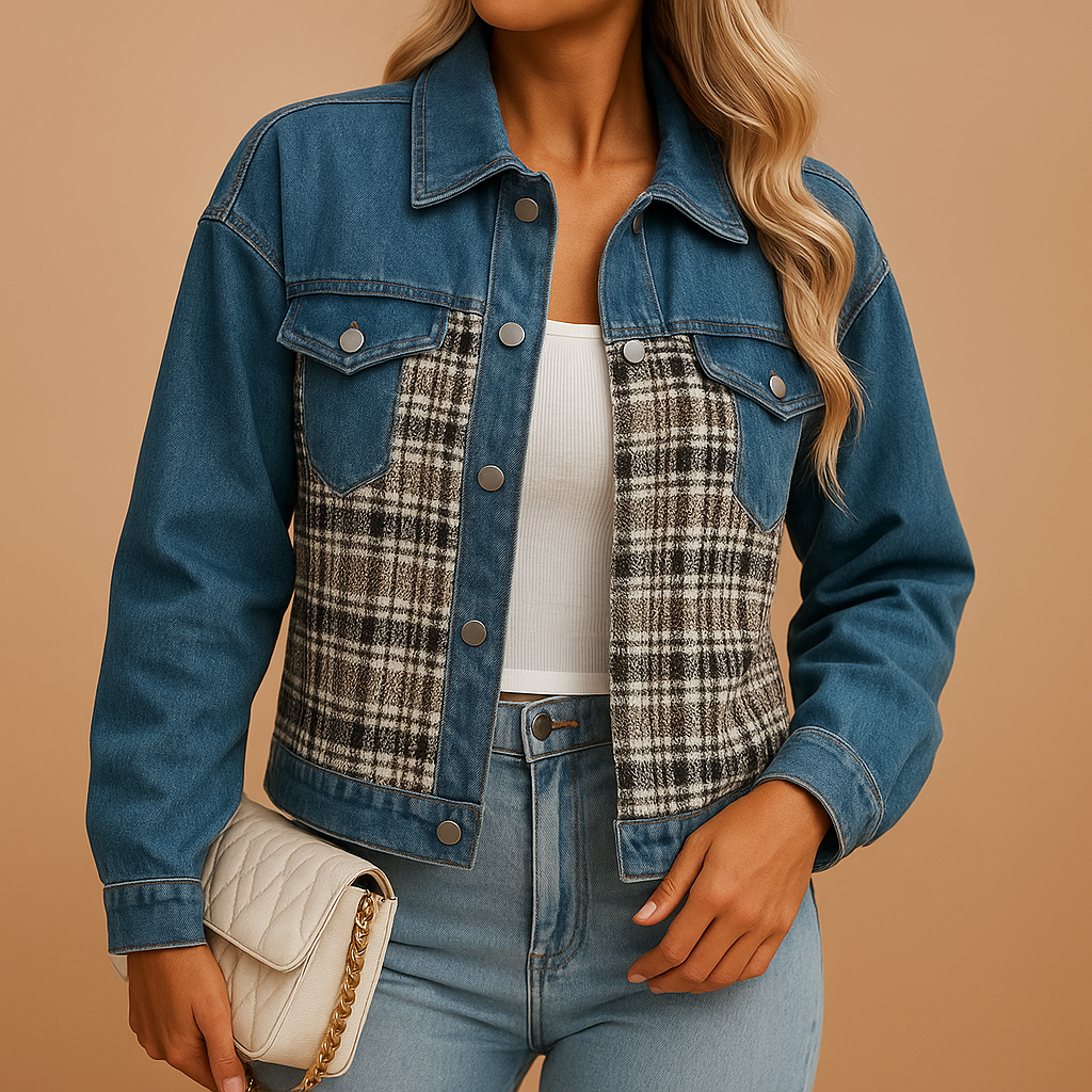 Άνετο γυναικείο μπουφάν από αναπνέον ύφασμα | Femke