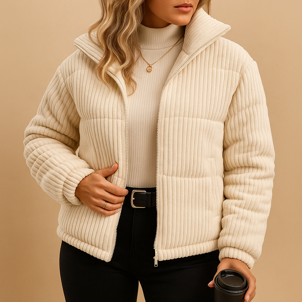 Ελαφρύ μπουφάν με σφιχτή εφαρμογή για γυναίκες | Annelies